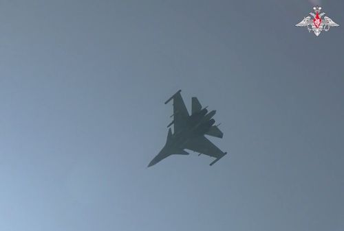 Су-30СМ. Скриншот кадра видео Минобороны России
